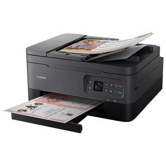 Best Buy Canon pixma tr7020a wireless all-in-one inkjet printer - black offer