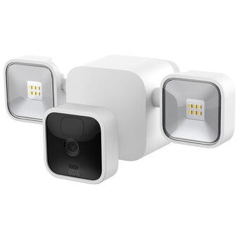 Best Buy Blink outdoor & floodlight 1080p outdoor security camera - white offer