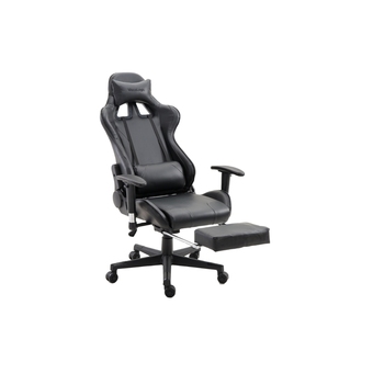 Best Buy Viscologic speedx ergonomic gaming chair with footrest (black n black) offer