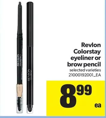 Real Canadian Superstore Revlon colorstay eyeliner or brow pencil offer