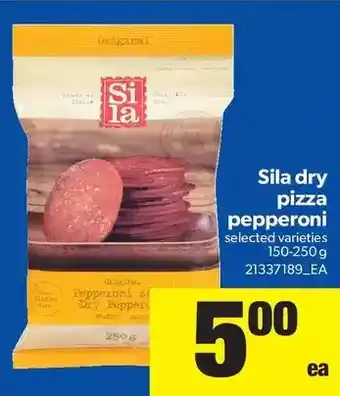 Real Canadian Superstore Sila dry pizza pepperoni offer