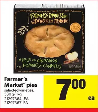 Real Canadian Superstore Farmer's market pies offer