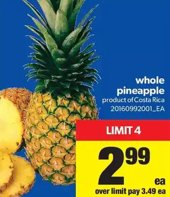 Real Canadian Superstore Whole pineapple offer