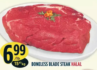 Marché Adonis Boneless blade steak offer
