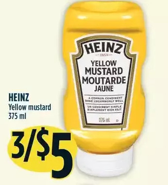 Marché Adonis Heinz yellow mustard offer