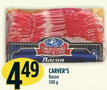 Marché Adonis Carver's bacon offer