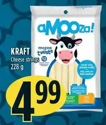 Marché Adonis Kraft cheese strings offer