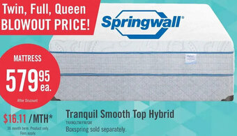 The Brick Tranquil Smooth Top Hybrid offer