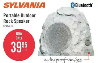 The Brick Portable Outdoor Rock Speaker offer