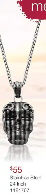 Charm Diamond Stainless Steel 24 Inch 1181767 offer