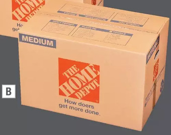 Home Depot The home depot moving boxes - medium offer