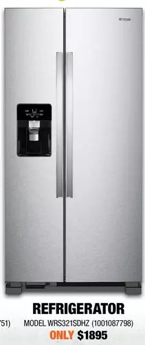 Home Depot Whirlpool refrigerator offer