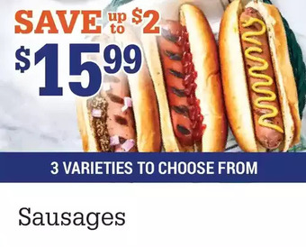 M & M Food Market Sausages offer