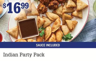 M & M Food Market Indian party pack offer