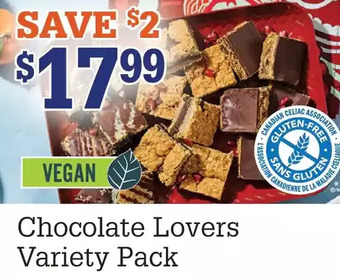 M & M Food Market Chocolate lovers variety pack offer