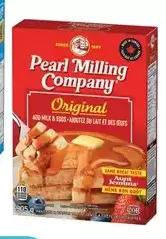 Giant Tiger Pearl milling company pancake mix offer