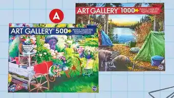 Giant Tiger Art gallery puzzle offer