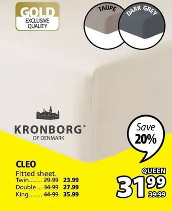 JYSK Cleo (fitted sheet) offer