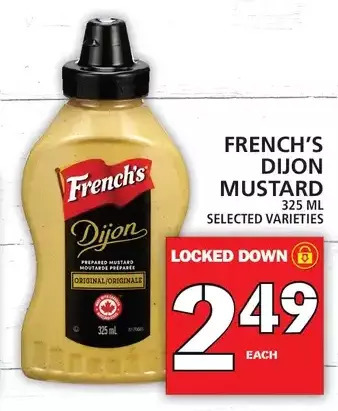 Food Basics French's dijon mustard offer