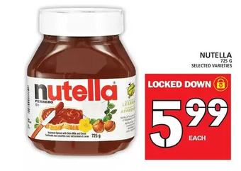 Food Basics Nutella offer