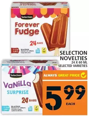 Food Basics Selection novelties offer
