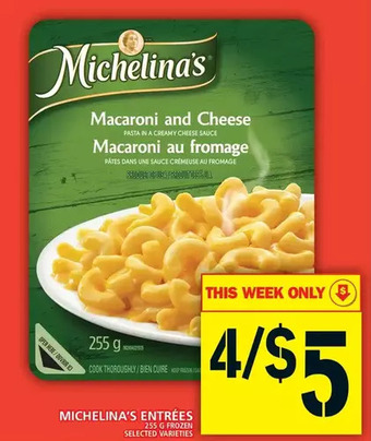 Food Basics Michelina's entrees offer