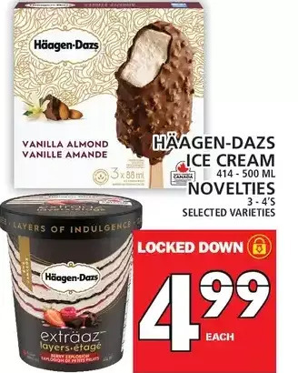 Food Basics Häagen-dazs ice cream | novelties offer