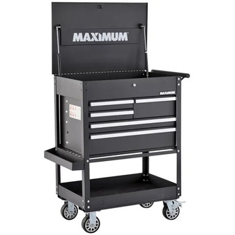 Canadian Tire Maximum 30" 5-drawer mechanic's cart. 23 3/10 x 18 x 61 2/5" h offer