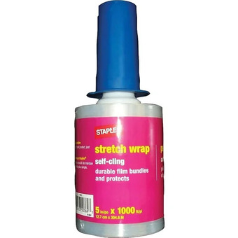 Staples Staples hand-held mini stretch/pallet wrap dispenser offer