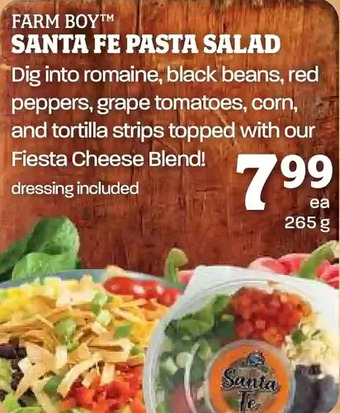 Farm Boy Farm boy santa fe pasta salad offer