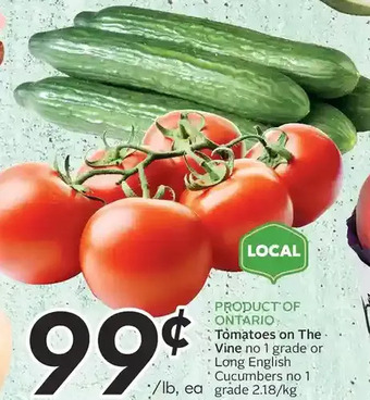 Sobeys Tomatoes on the vine offer