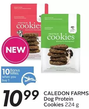 Sobeys Caledon farms dog protein cookies offer
