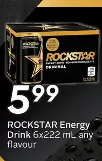 Sobeys Rockstar energy drink offer