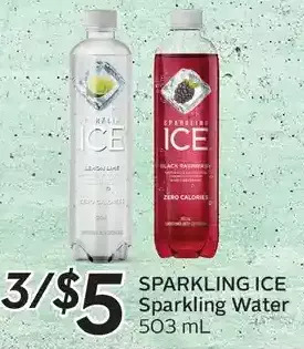 Sobeys Sparkling ice sparkling water offer