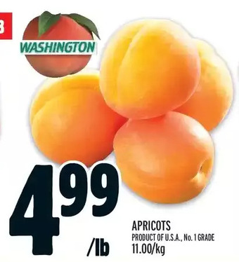 Metro Apricots offer