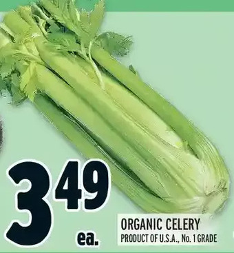 Metro Organic celery offer