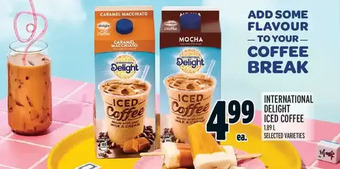 Metro International delight iced coffee offer