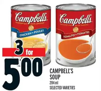 Metro Campbell's soup offer
