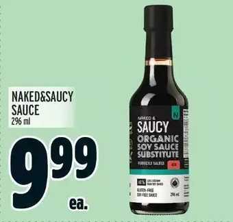 Metro Naked&saucy sauce offer