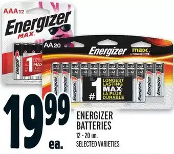Metro Energizer batteries offer