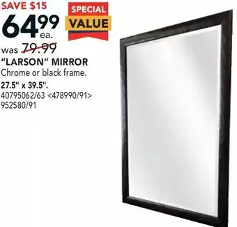RONA "larson" mirror offer
