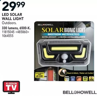 RONA Bell+howell led solar wall light offer