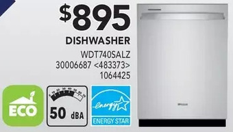 Lowe's Whirlpool dishwasher offer
