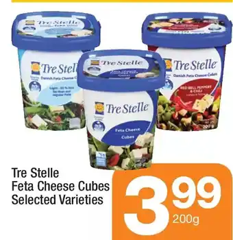 Highland Farms Tre stelle feta cheese cubes offer