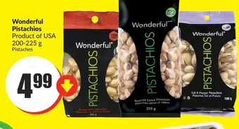 FreshCo Wonderful pistachios offer