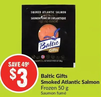 FreshCo Baltic gifts smoked atlantic salmon offer