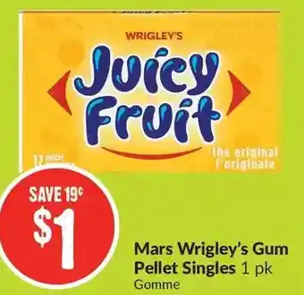 FreshCo Mars wrigley's gum pellet singles offer