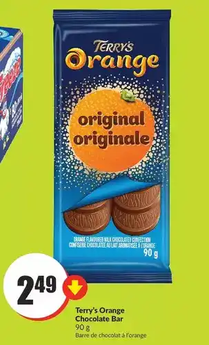 FreshCo Terry's orange chocolate bar offer