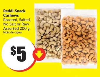 FreshCo Reddi-snack cashews offer