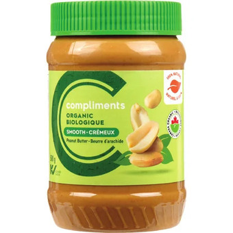 Sobeys Compliments organic peanut butter offer